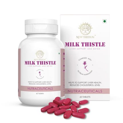 Milk Thistle Liver Detox Tabs - With Dandelion, Turmeric, Citrus Flavonoids (60 Veg Tabs)